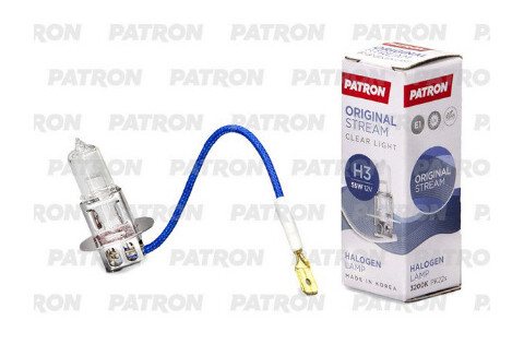 Лампа H3 55W 64151 Patron PLH31255, шт